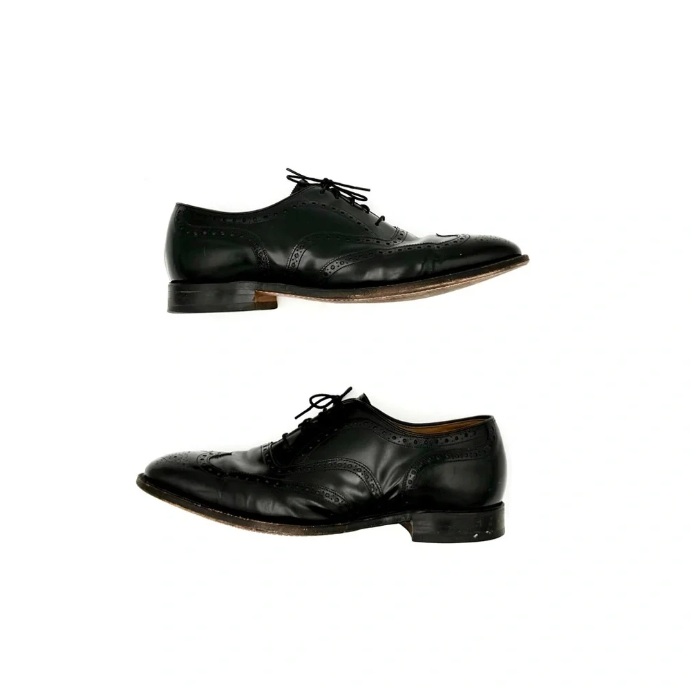 Johnston & Murphy‎ Black Leather Oxfords